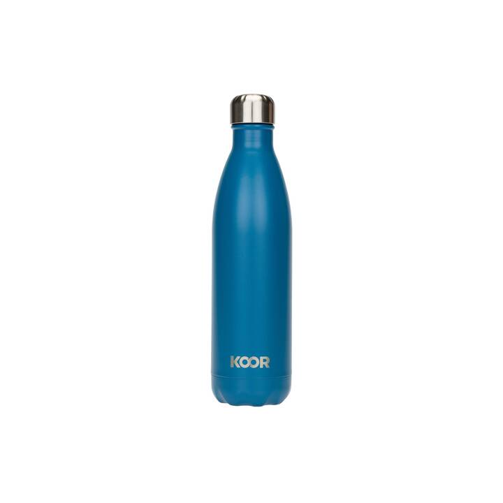 KOOR Thermo Trinkflasche Azzuro  (750 ml, Blau)