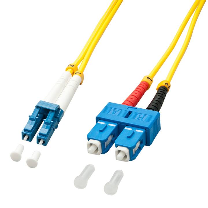 LINDY Netzwerkkabel (LC-Simplex, SC-Simplex, 10 m)