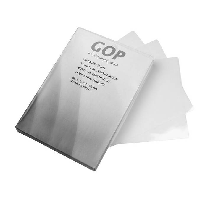 GOP Films de plastification (A5, 125 µm, 100 pezzo)