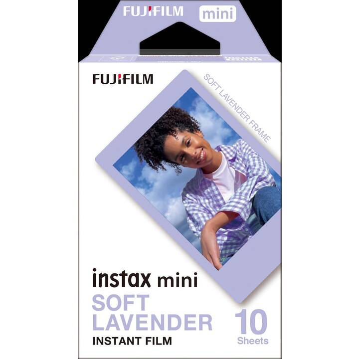 FUJIFILM Instax Mini Sofortbildfilm (Lavendel, Purpur)