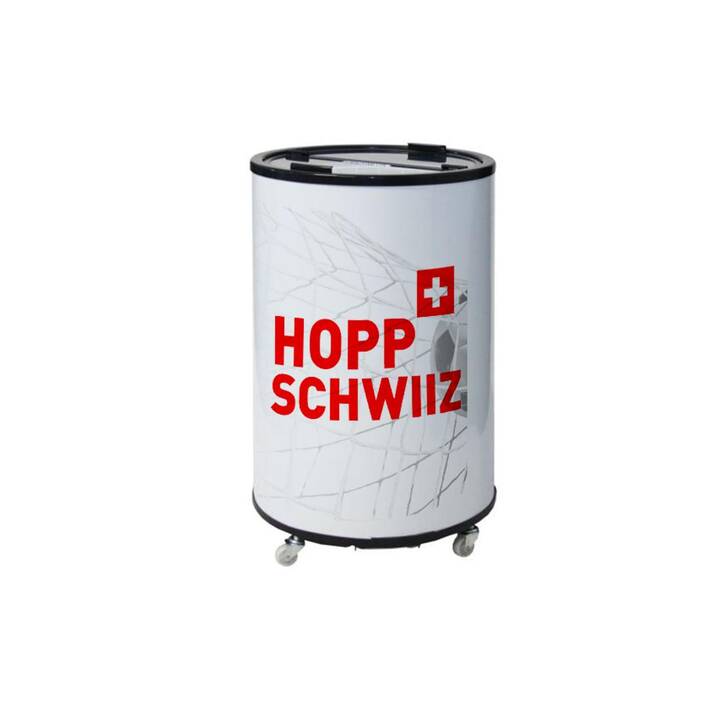 KIBERNETIK Party Cooler KS40M Hopp Schwiiz 2024 (Rosso, Bianco, Sopra)