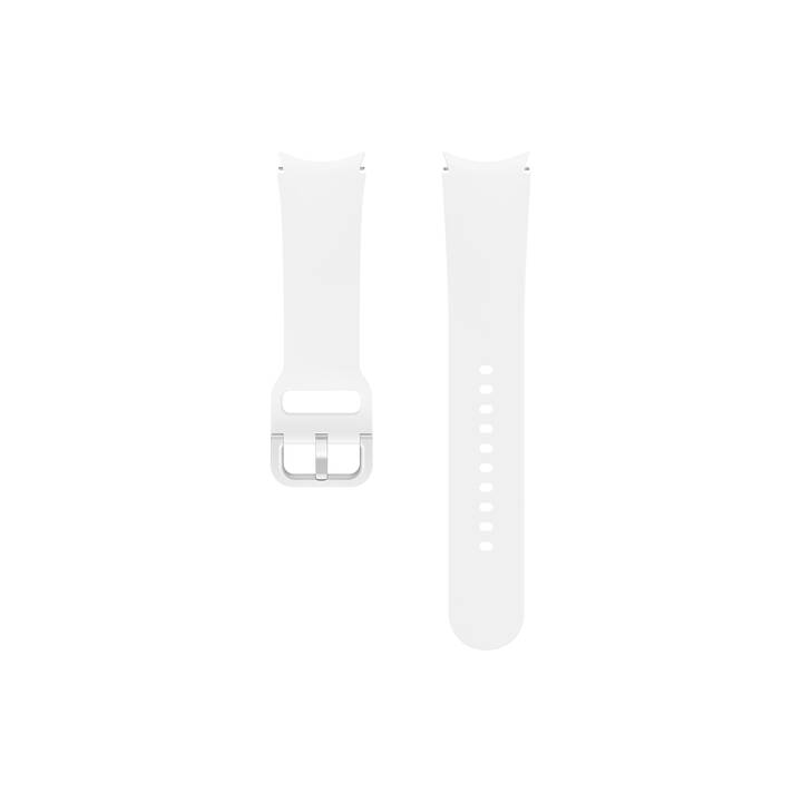 SAMSUNG Sport Band Armband (Samsung Galaxy Watch4 Classic 42 mm, Weiss)