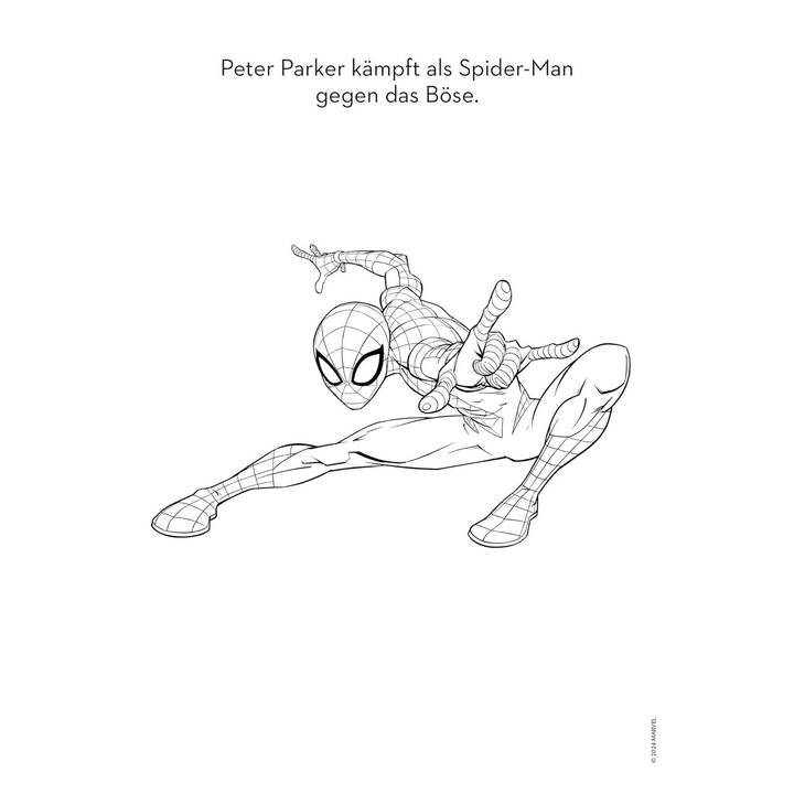 NELSON VERLAG Spider-Man Livre de coloriage