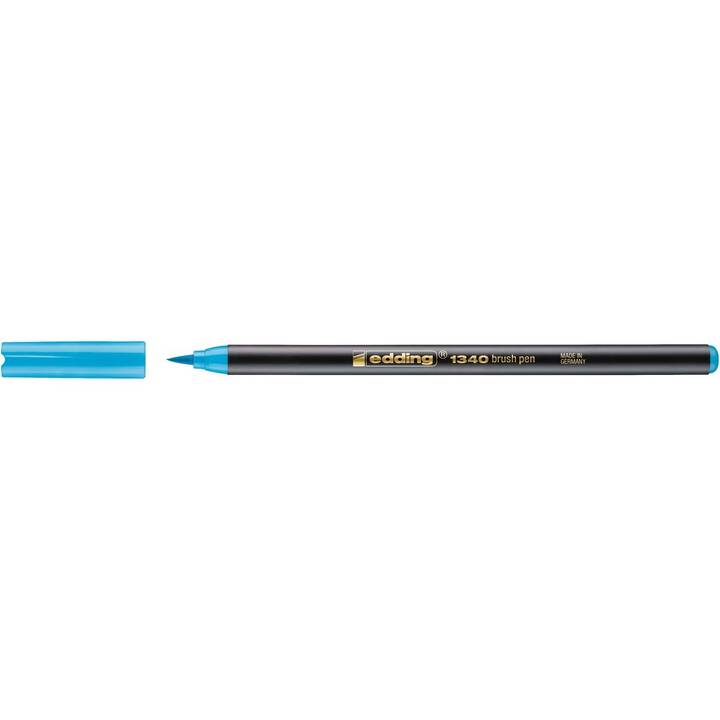 EDDING 1340 Crayon feutre (Bleu azur, 1 pièce)