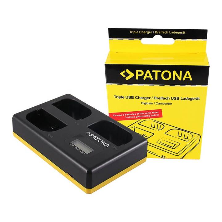 PATONA Canon LP-E6 Caricabatterie per camere