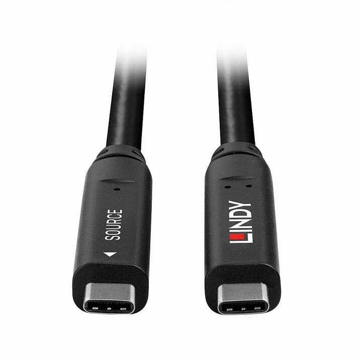 LINDY USB-Kabel (USB C, USB Typ-C, 8 m)