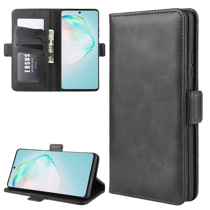 EG MORNRISE Wallet Case für Samsung Galaxy A51 6.5" 2019 - Schwarz