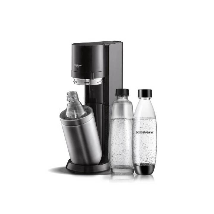 SODASTREAM Duo (60 l, Metallic, Schwarz)