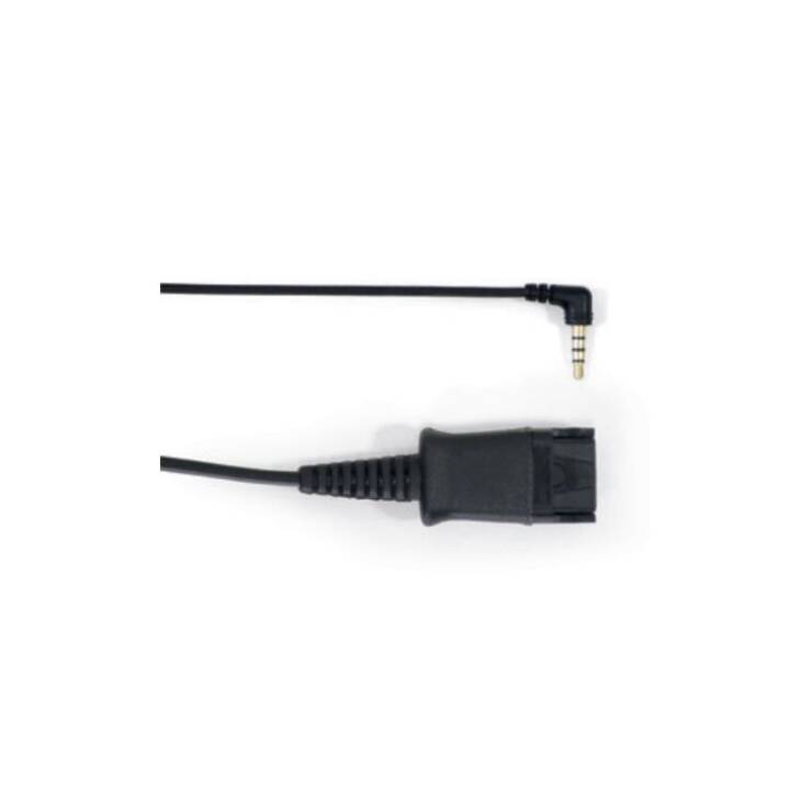 SNOM Adapterkabel QD Stecker auf 3,5 mm Klinke