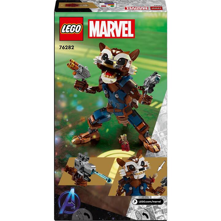 LEGO Marvel Super Heroes Rocket e Baby Groot (76282)