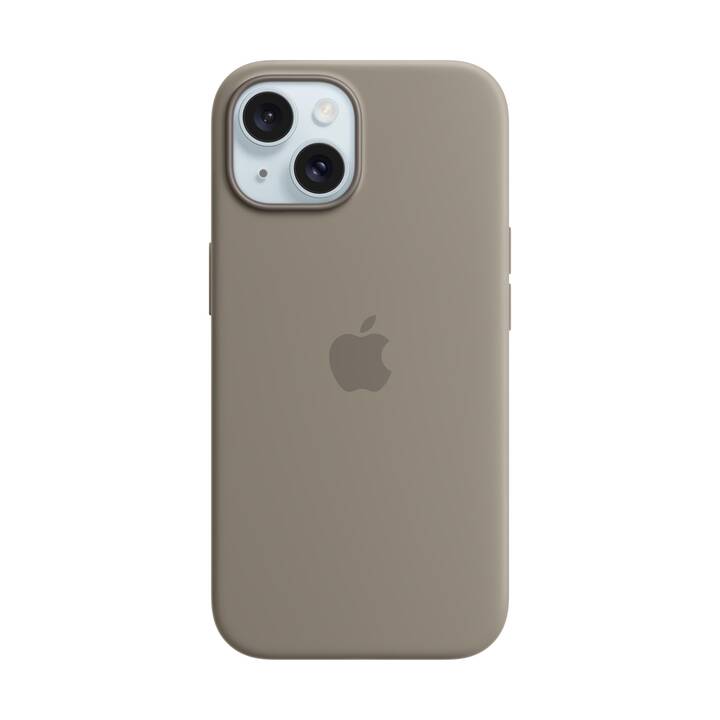 APPLE Backcover (iPhone 15, Marrone)