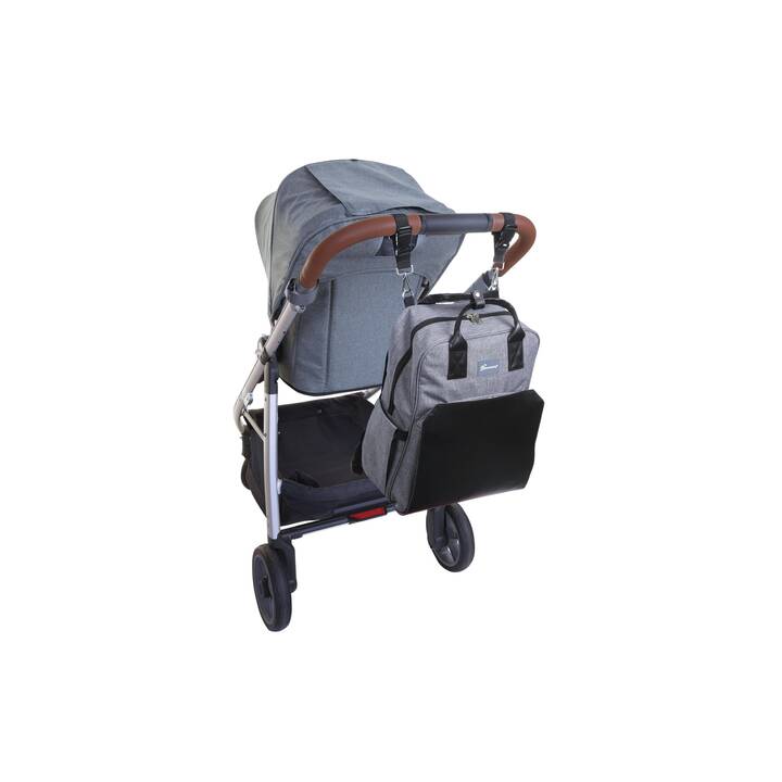 DREAMBABY Zaino per pannolini Carry All (Grigio, Grigio scuro)