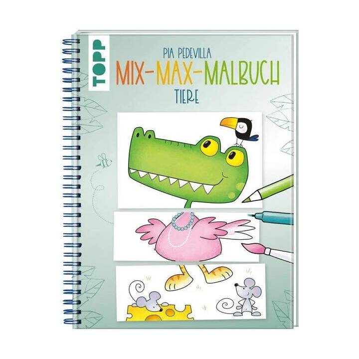 Mix-Max-Malbuch Tiere