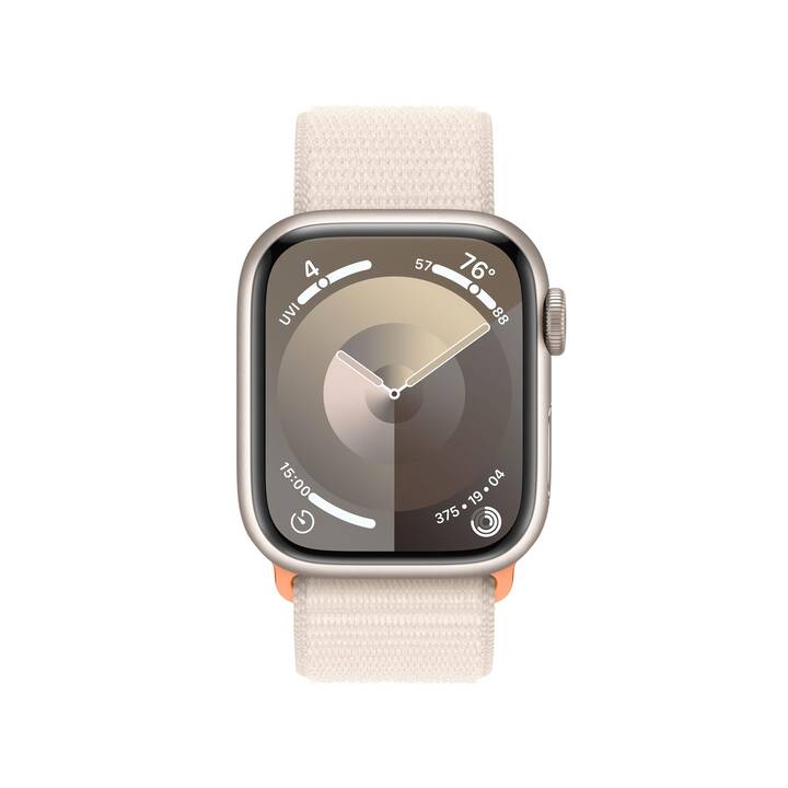 APPLE Watch Series 9 GPS + Cellular (41 mm, Aluminium, 4G)