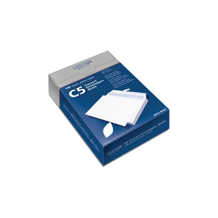 METTLER COUVERT AG Enveloppes (C5, 100 pièce)