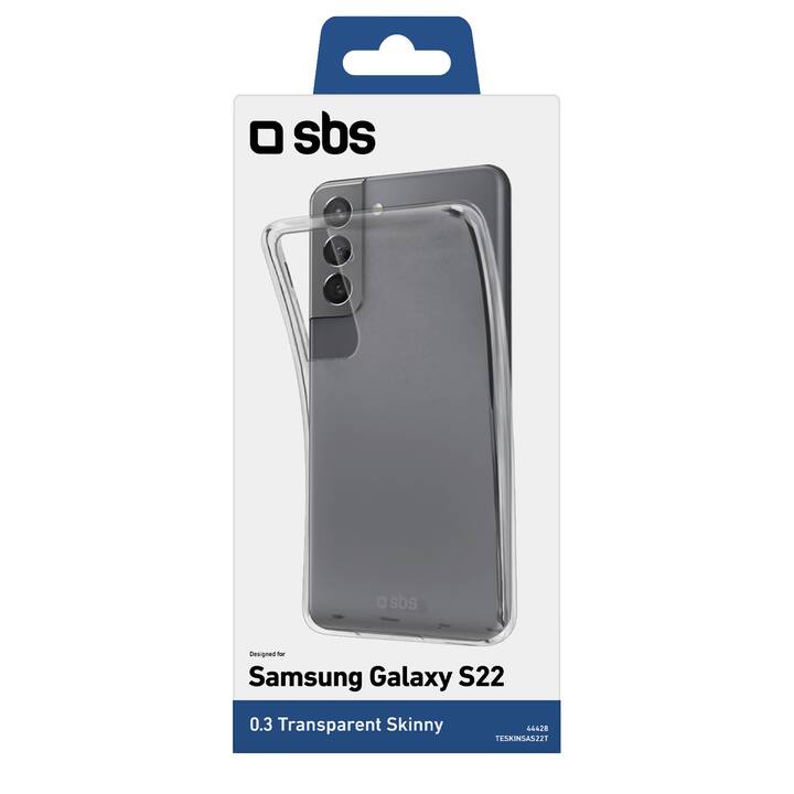 SBS Backcover Skinny (Galaxy S22 5G, Transparente)