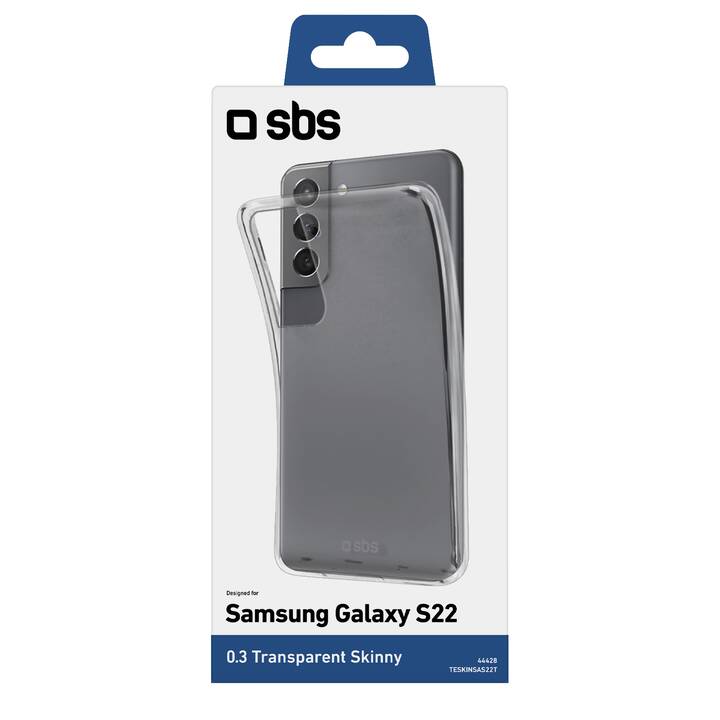SBS Backcover Skinny (Galaxy S22 5G, Transparente)