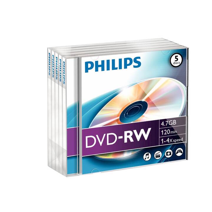 PHILIPS DVD-RW 5x (4.7 Go)