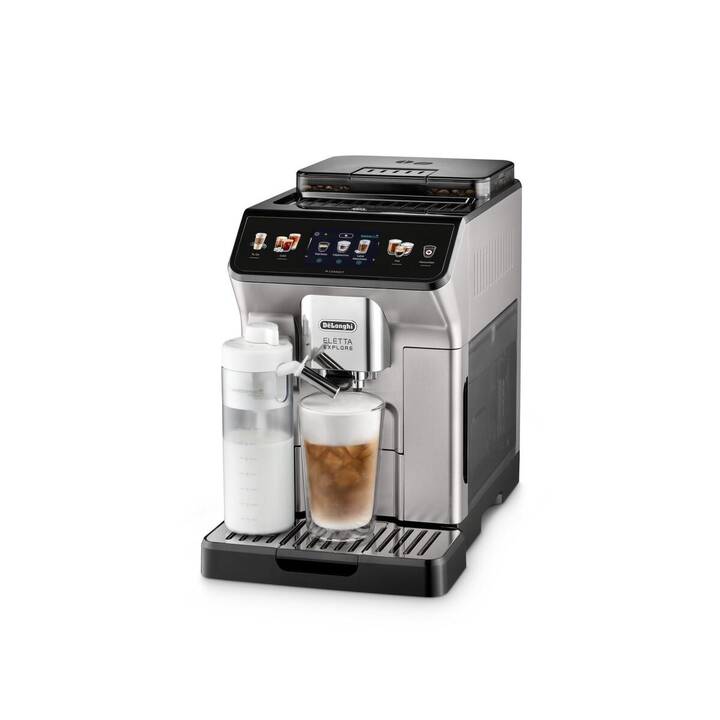 DELONGHI Eletta Explore ECAM450.65.S (Silber, 1.8 l, Kaffeevollautomat)