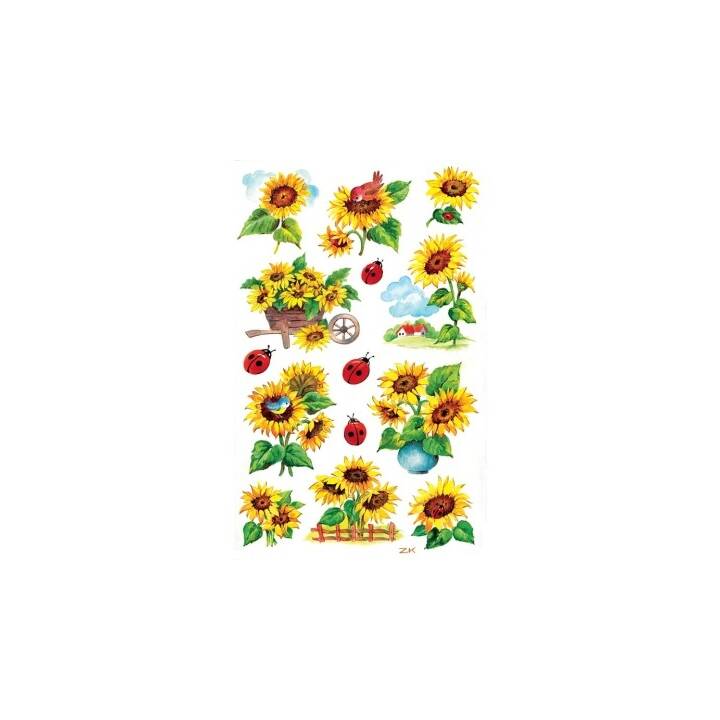 Z-DESIGN Sticker (Blumen, 28 Stück)