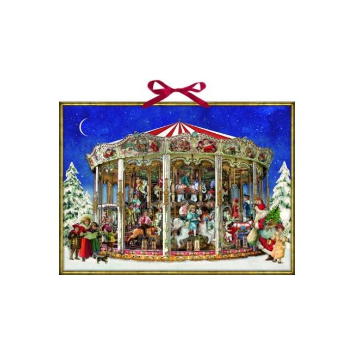 COPPENRATH Calendari dell'avvento di illustrazione Weihnachtskarussell
