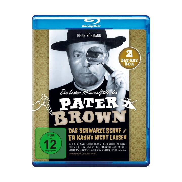 Die besten Kriminalfälle des Pater Brown (s/w, DE)