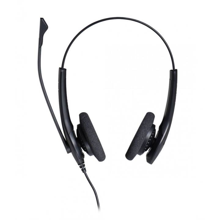 JABRA Office Headset BIZ 1500 (On-Ear, Kabel, Schwarz)