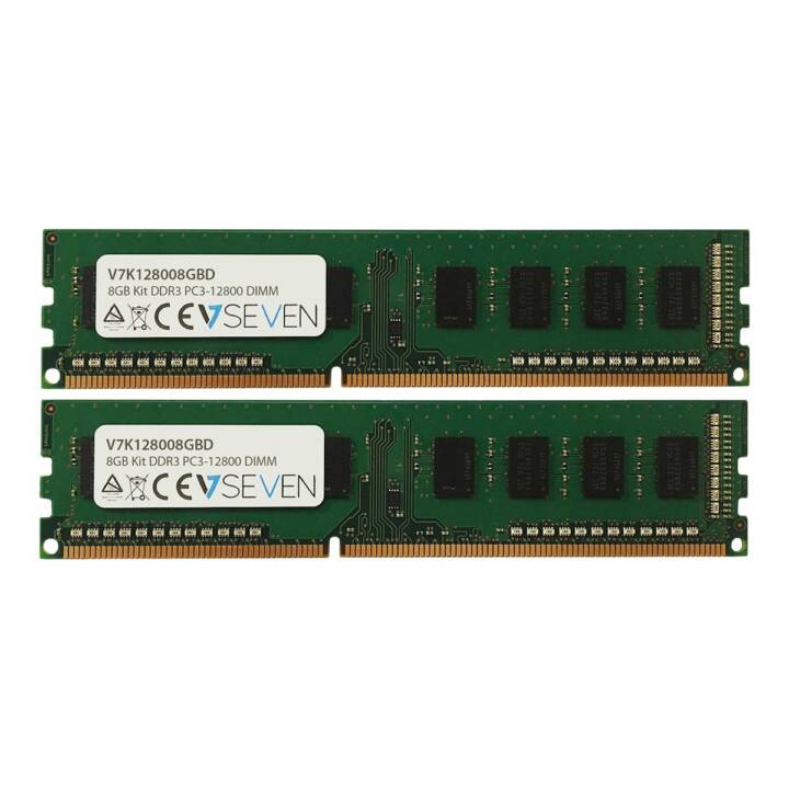 VIDEOSEVEN V7K128008GBD (2 x 4 GB, DDR3-SDRAM 1600.0 MHz, DIMM 240-Pin)