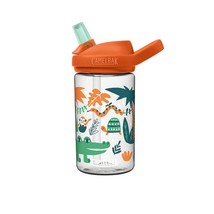 CAMELBAK Kindertrinkflasche Jungle Animals (400 ml, Orange)