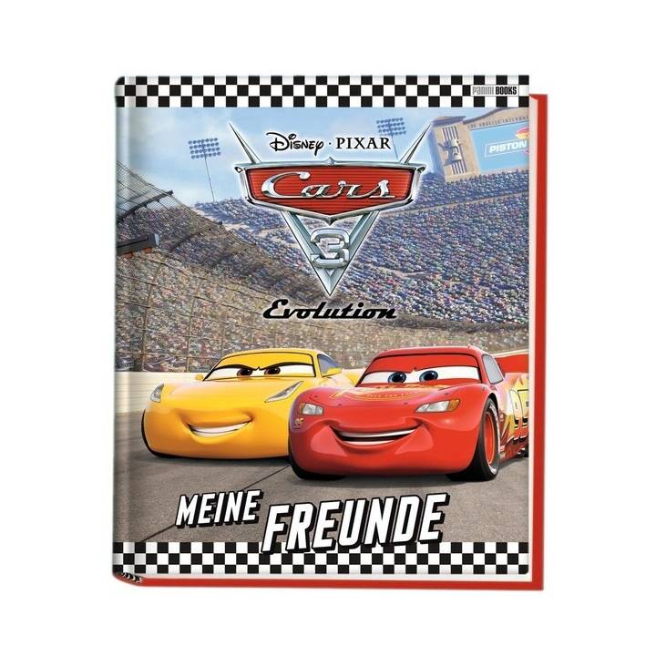 PANINI Freundschaftsbuch Disney Cars 3 (17.7 cm x 1.3 cm x 21.3 cm)