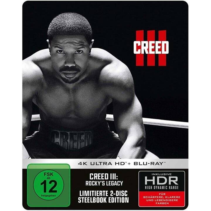 Creed 3 - Rocky's Legacy (4K Ultra HD, Limited Edition, DE)