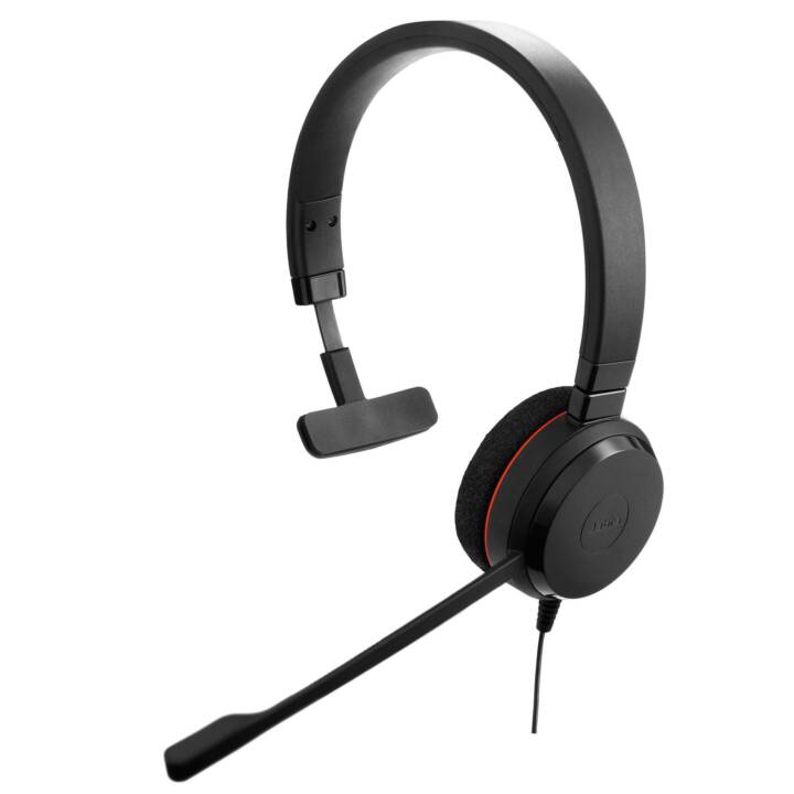 JABRA Casque micro de bureau Evolve 20  (On-Ear, Câble, Noir)