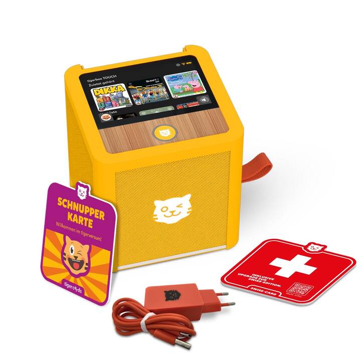 TIGERMEDIA Kinderaudioplayer Tigerbox Touch Plus Swiss Edition (DE, Schweizerdeutsch)