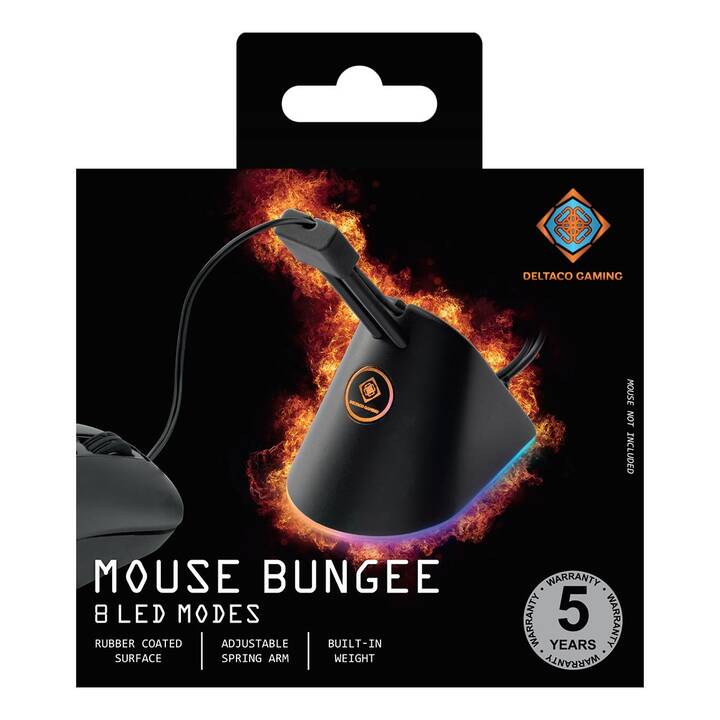 DELTACO Mouse Bungee GAM-044-RGB (Schwarz)