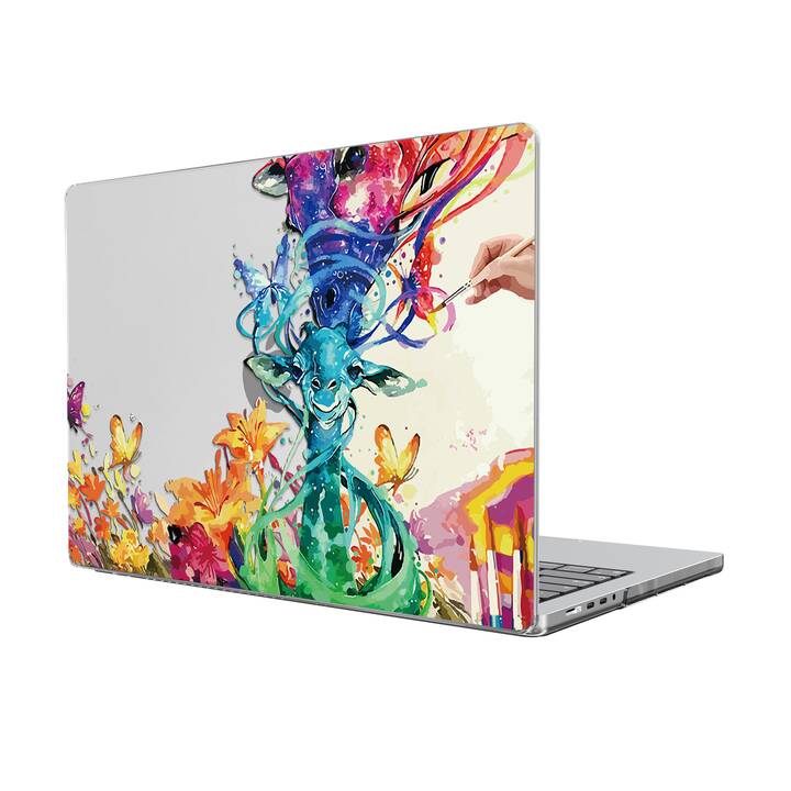 EG Abdeckung für MacBook Pro 14" (M1 Chip) (2021) - Giraffe - mehrfarbig