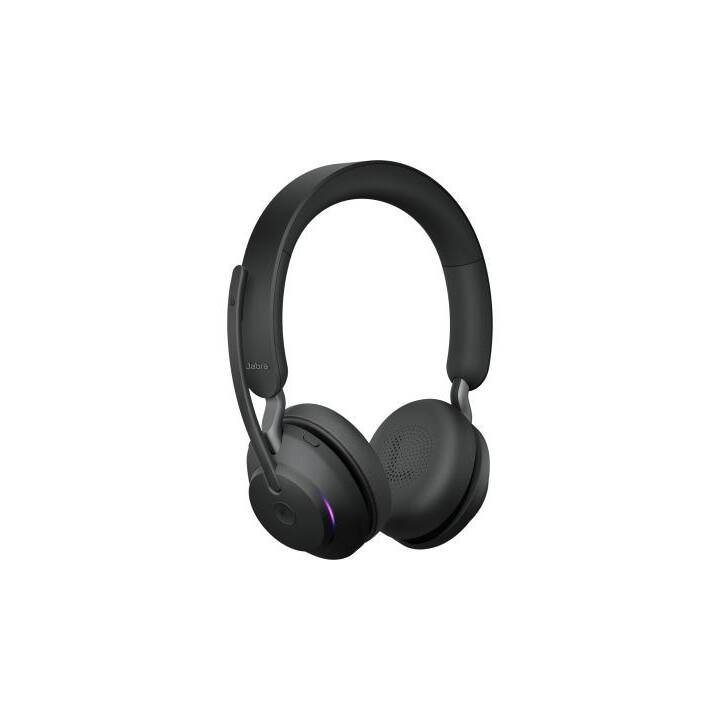JABRA Office Headset Evolve2 65 (On-Ear, Kabellos, Schwarz