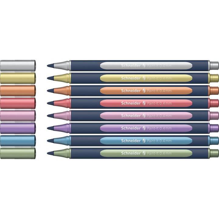 SCHNEIDER Penna gel Metallic Paint-it (Multicolore)