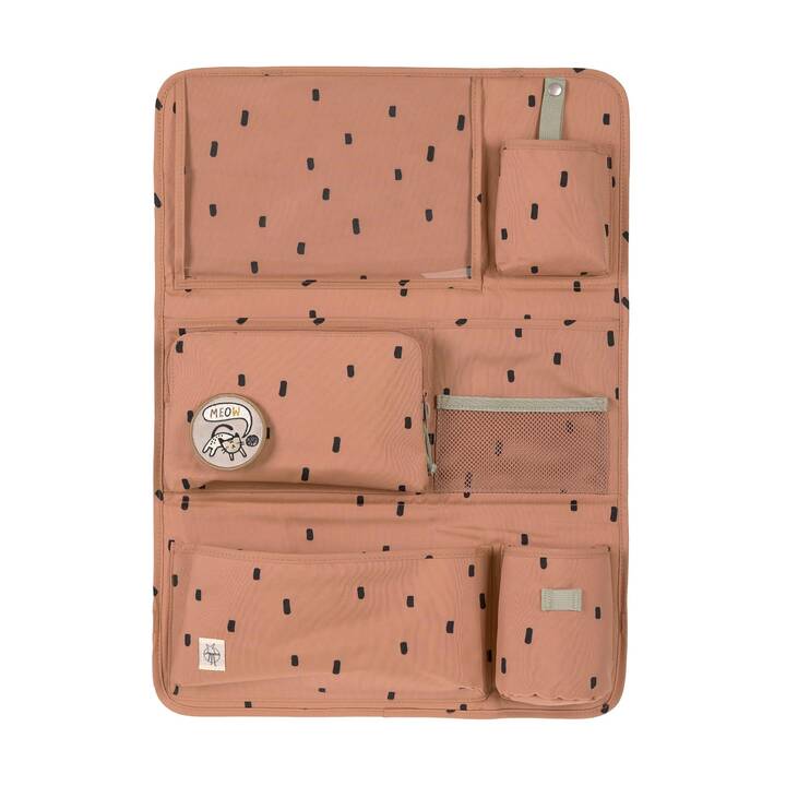 LÄSSIG Organisateur de sièges arrière (Beige, Brun)