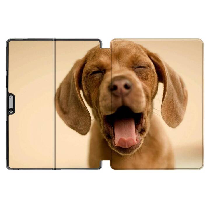 EG Schutzhülle (13", Surface Pro 9, Hunde, Beige)