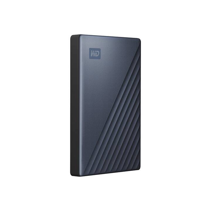 WD My Passport Ultra (USB Typ-A, 2 TB, Blau)