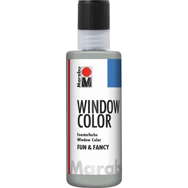 MARABU Couleur de la fenêtre Fun&Fancy (80 ml, Argent)