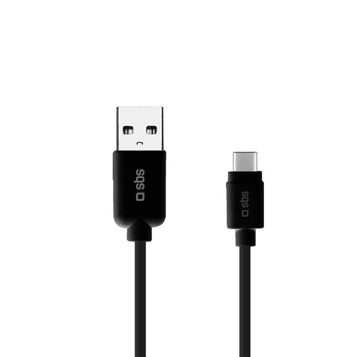 SBS Câble (Prise USB 2.0, USB Type-C, 1 m)