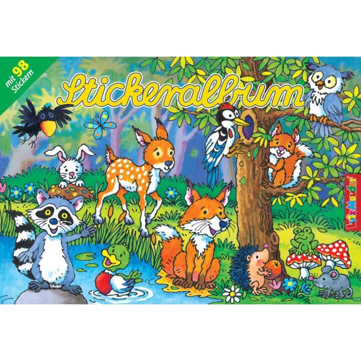 LUTZ MAUDER Stickerbuch Waldtiere (Assortiert)