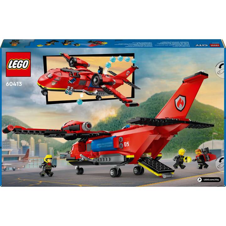 LEGO City L’avion de sauvetage des pompiers (60413)
