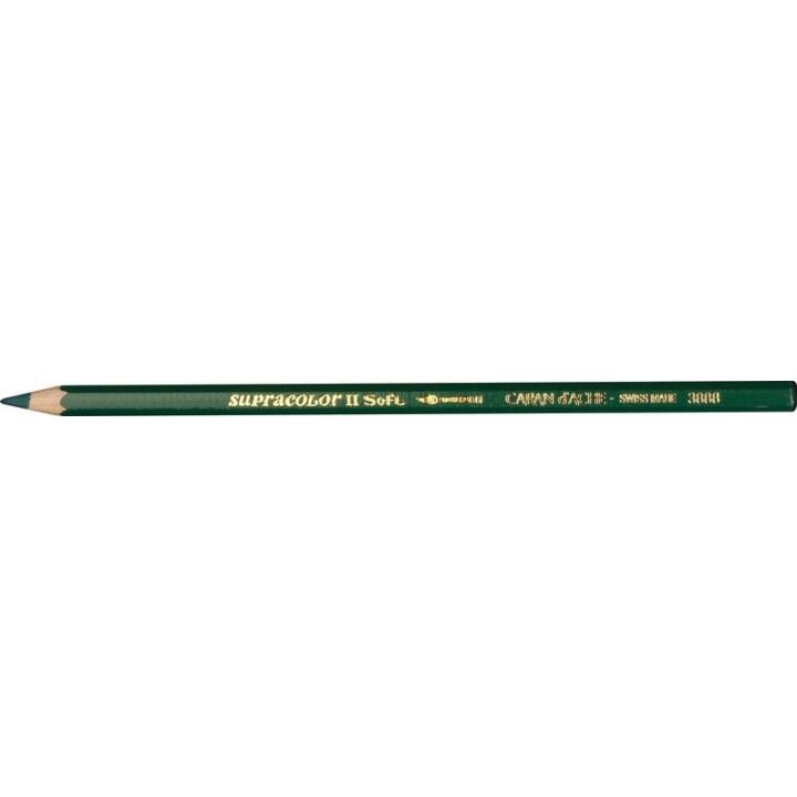 CARAN D'ACHE Crayons de couleur (Vert foncé, 1 pièce)