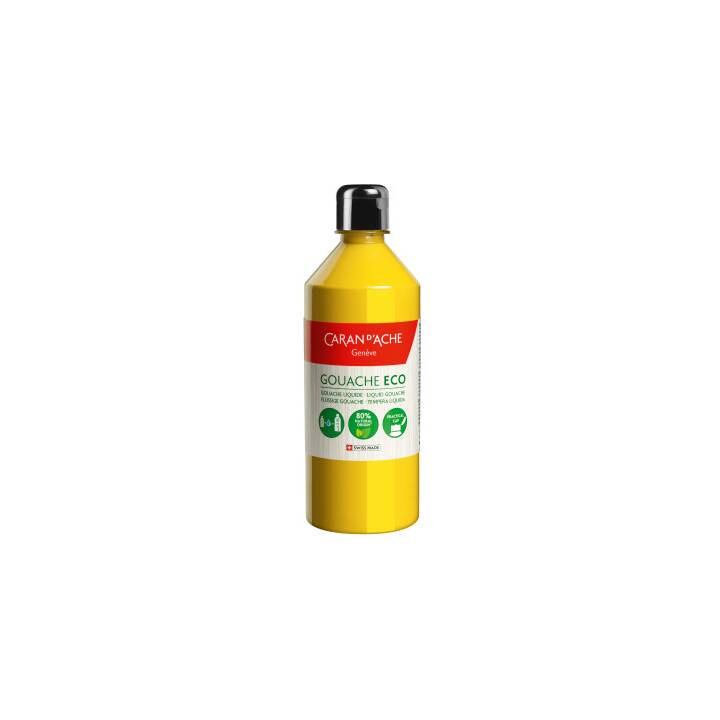 CARAN D'ACHE Colore acrilica (500 ml, Giallo)