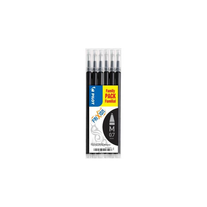 PILOT PEN Mine de stylo roller (Noir, 6 pièce)