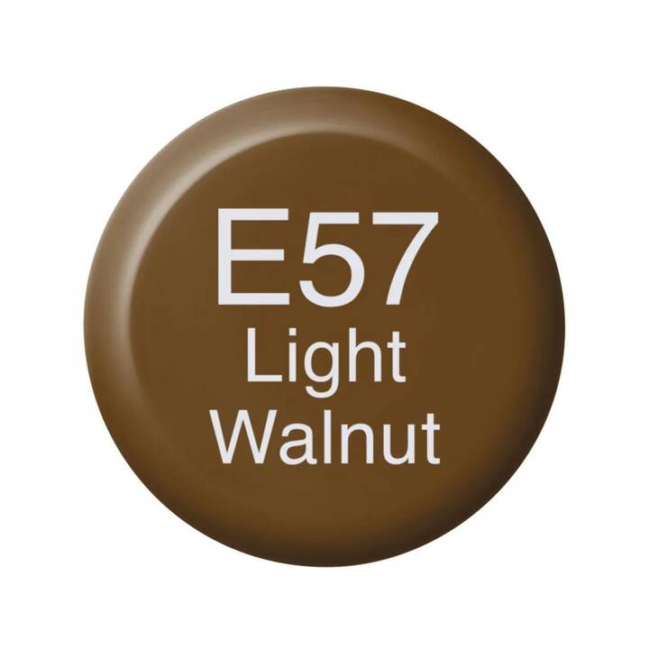 COPIC Encre E57 - Light Walnut (Brun noyer, 15 ml)