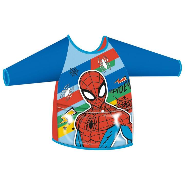 ARDITEX Tablier de peinture Spiderman  (Bleu, Rouge, Multicolore)