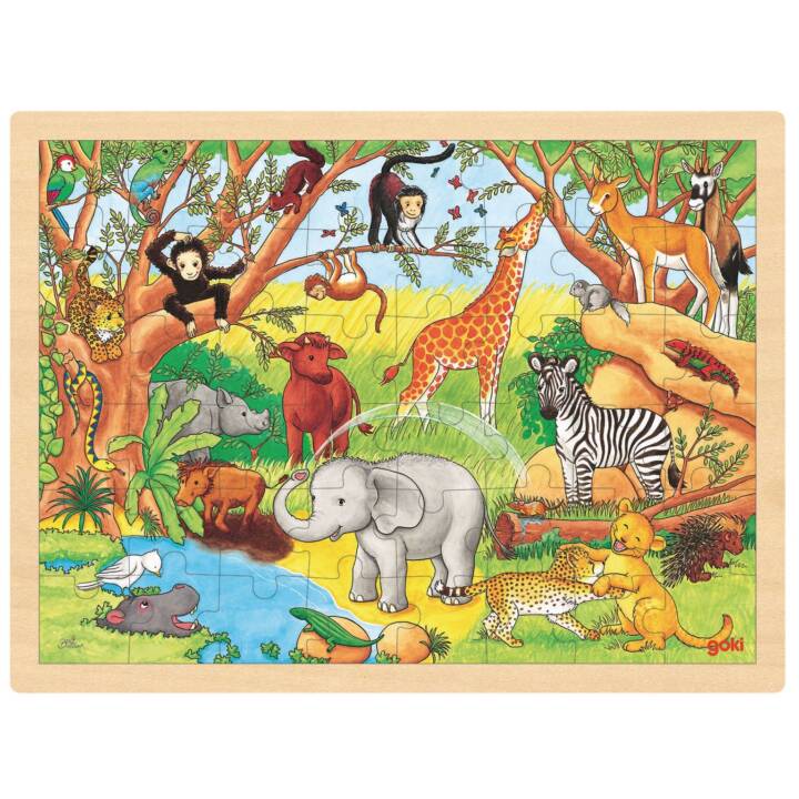 GOKI Africa Puzzle (48 x)